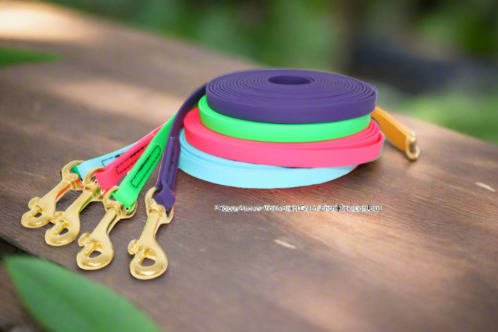 13mm Wide Biothane Draglines (aka Scent Lines/Tracking Lines) for Dogs from $51.00