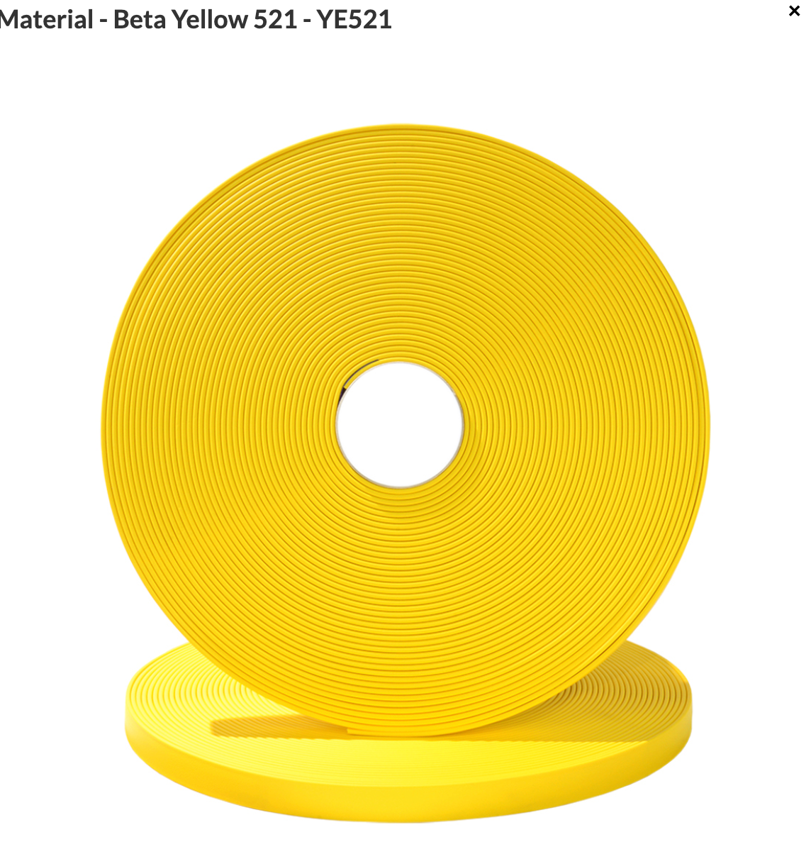 13mm wide Standard Thickness Biothane (Beta 520) Multiple Colours