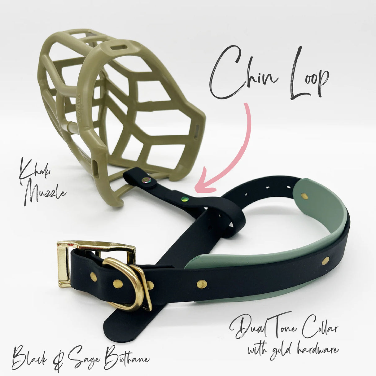 Biothane Chin Loop