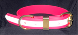 REFLECTIVE BIOTHANE COLLAR MULTIPLE COLOURS