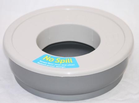 Splash Proof Plastic Travel Bowl