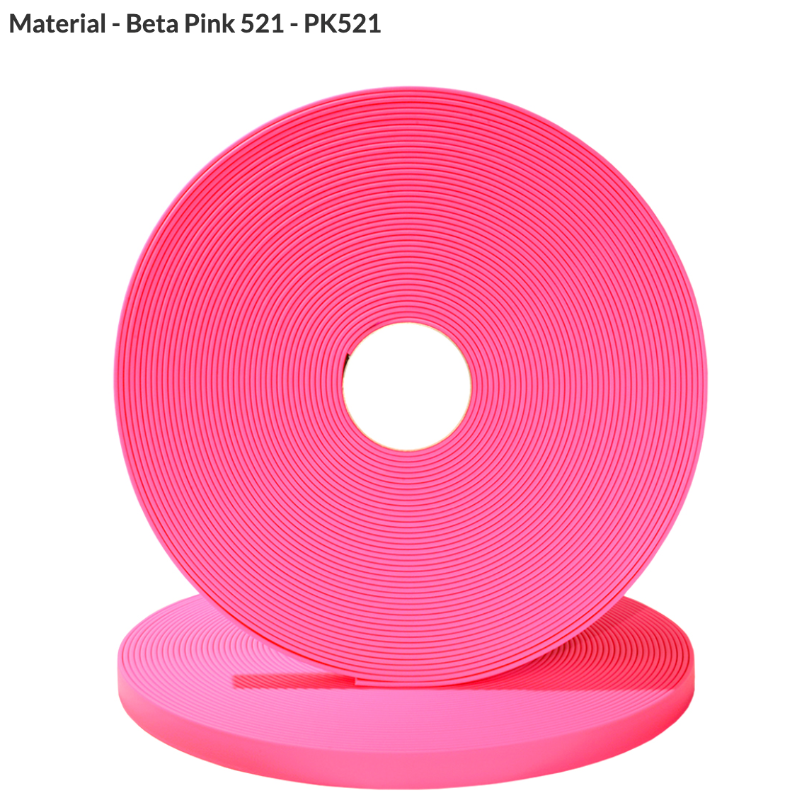 1/4 Roll - 25mm wide Standard Thickness Biothane (Beta 520)