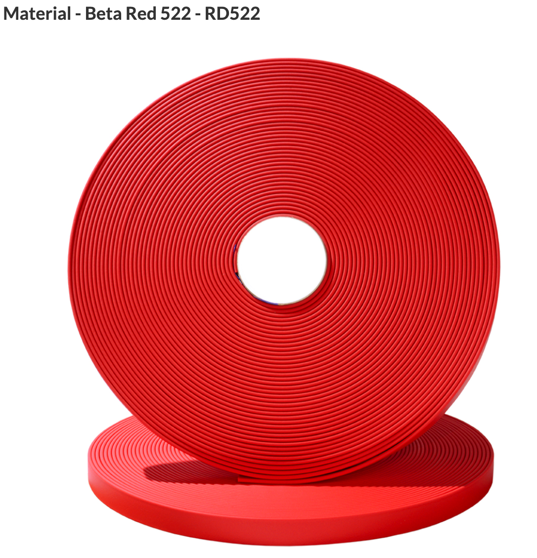 1/4 Roll - 16mm wide Standard Thickness Biothane (Beta 520)