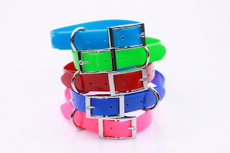 TRANSLUCENT BIOTHANE MINI OR PUPPY COLLARS